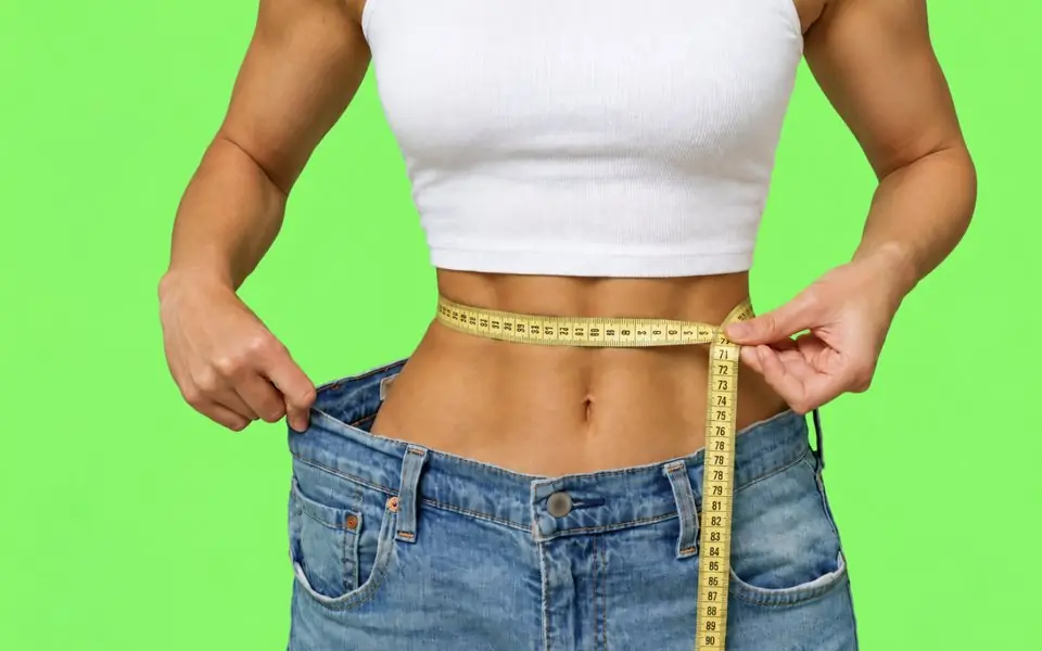 Measuring a slimmer waist with a tape measure